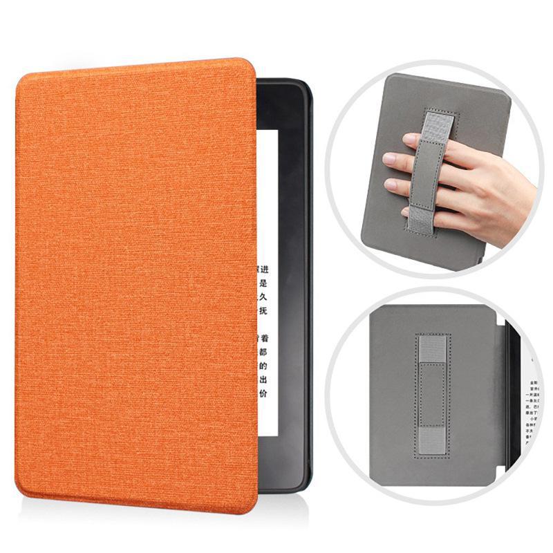 2024 Patterned Leather Handheld Cover for 7-Inch Kindle Paperwhite 12th Gen