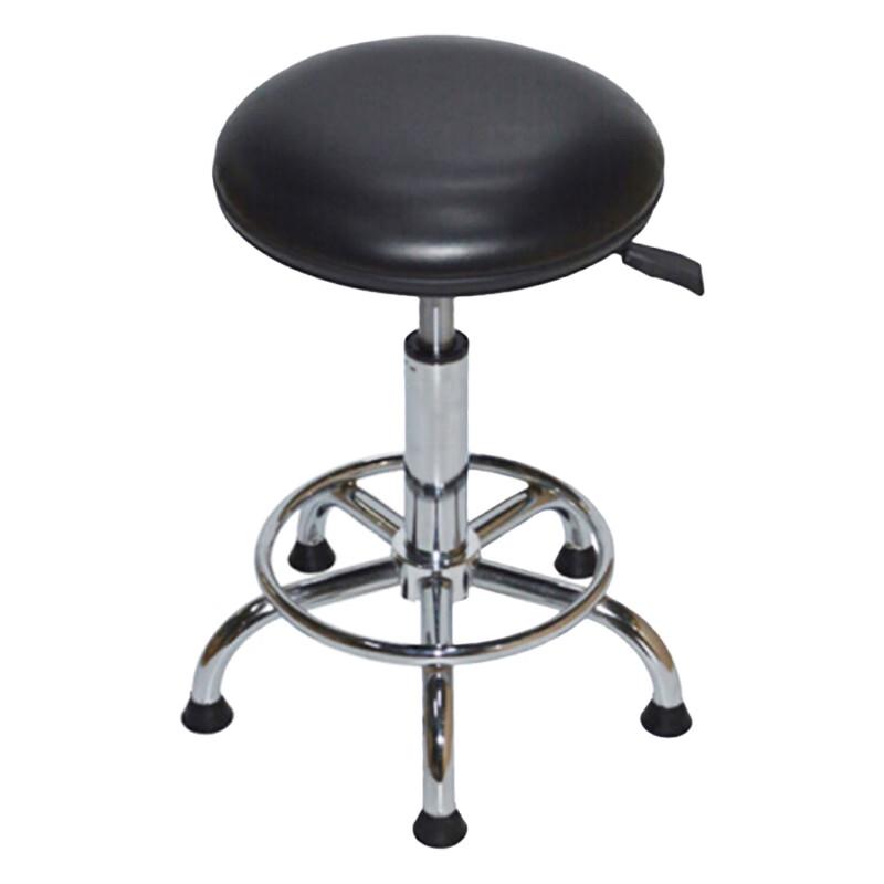 WST WST510 Anti-Static PU Leather Adjustable Round Stool