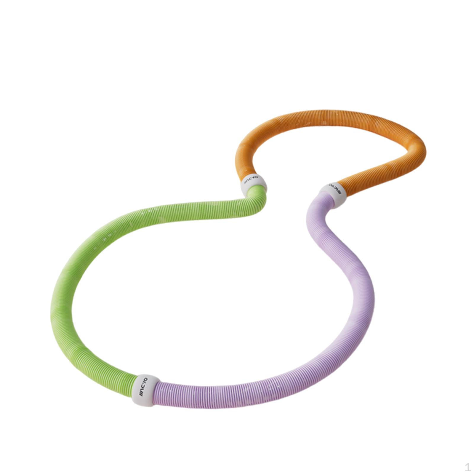 

160cm Exercise Hoop for Family Fun And Fitness green orange violet
