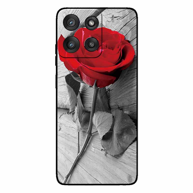 

Для Motorola Moto G56 G86 Чехол Модный Защитный Силиконовый Задний Чехол Для Moto G86 5G ТПУ Задняя Крышка Телефона Capa MotoG56 5G Волк Funda Moto G56 5G