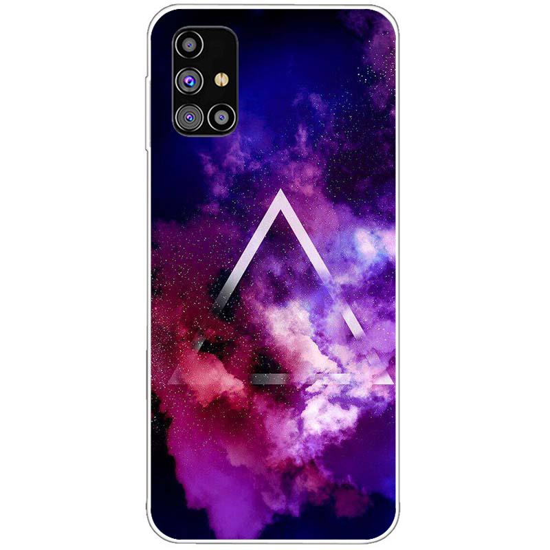 Do Samsung Galaxy A31 A51 A71 Etui Silikonowe Tylne Etui Telefoniczne Do Samsung A315 A515 A715 Miękkie Etui Zderzak Coque z Kreskówką