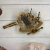 Nautical Sextant  Custom Engraved Gift  Brass Sextant With Telescope  Working Compass,  Anniversary Gift, Navy Veteran Gift