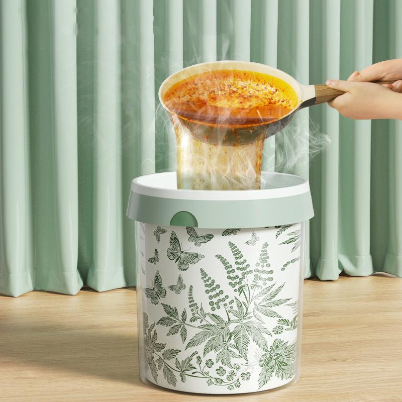 Sac Poubelle Épais Imprimé Portable Dessin Animé Maison Cuisine Salle de Bain Jetable Cordon Coulissant