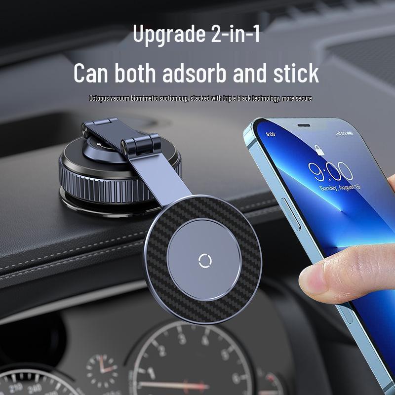Magnetic Car Phone Holder with Suction Cup for Navigation