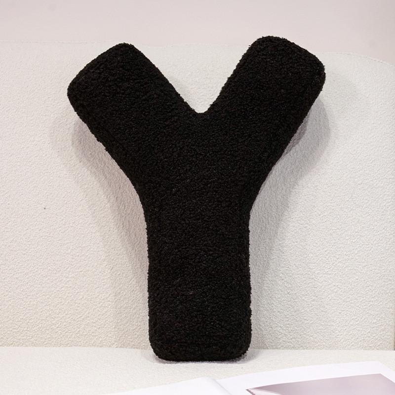 26 English Letters Plush Toy Cartoon Cushion Stuffed Doll Decoration Bedroom