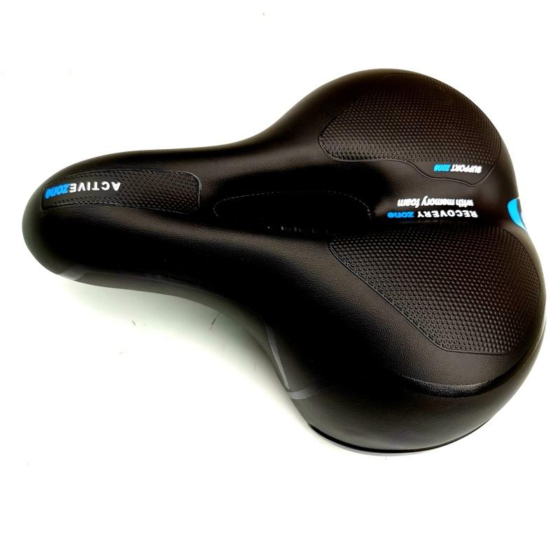 Mountain Bike Saddle with Taillight Big - Butt Soft Bicycle Saddle Bike Seat Accessories Ultra - Soft Saddle