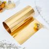 OLYCRAFT Pure Copper Sheet, Brass Sheet, 200*0.1mm, Roll, Metal Foil Plate, for DIY Projects, Brass Copper Plate, Crafts, and Enamel Copper Repair