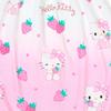 Sanrio 70cm Hello Kitty Wrap Towel for Pool Changing Towel with Snap Buttons and Name Tag Kids' Girls, Pink, 100% Cotton, Accessory, (Product Number
