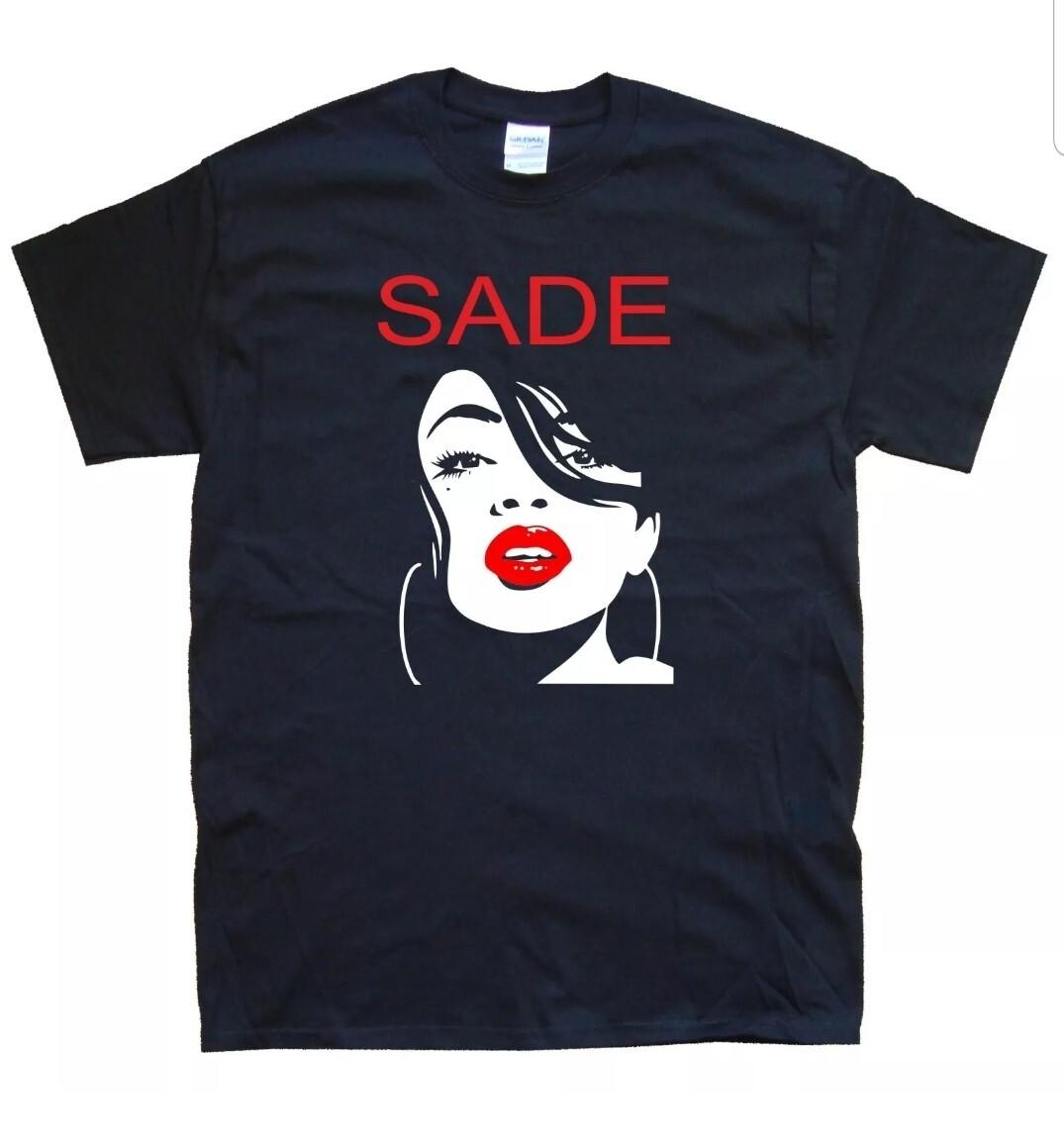 SADE NEW T-SHIRT All sizes colours Black, White L
