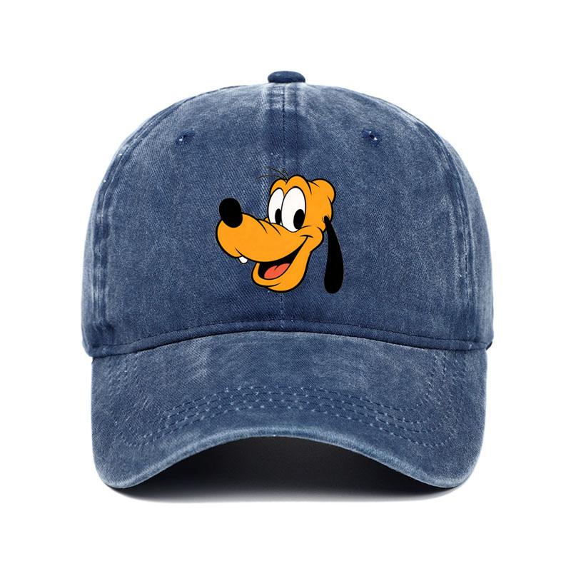 

Unisex Vintage Washed Mickey Minnie Print Baseball Cap for Men Women Cartoon Trucker Hat Adjustable Snapback Casual Hip Hop Hat