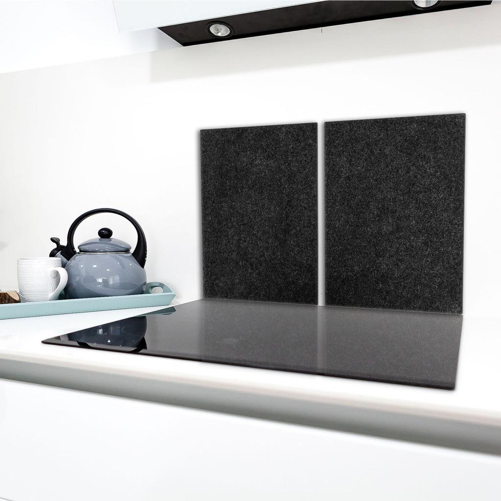 Glass Stovetop Protector 2x40x52 Slate
