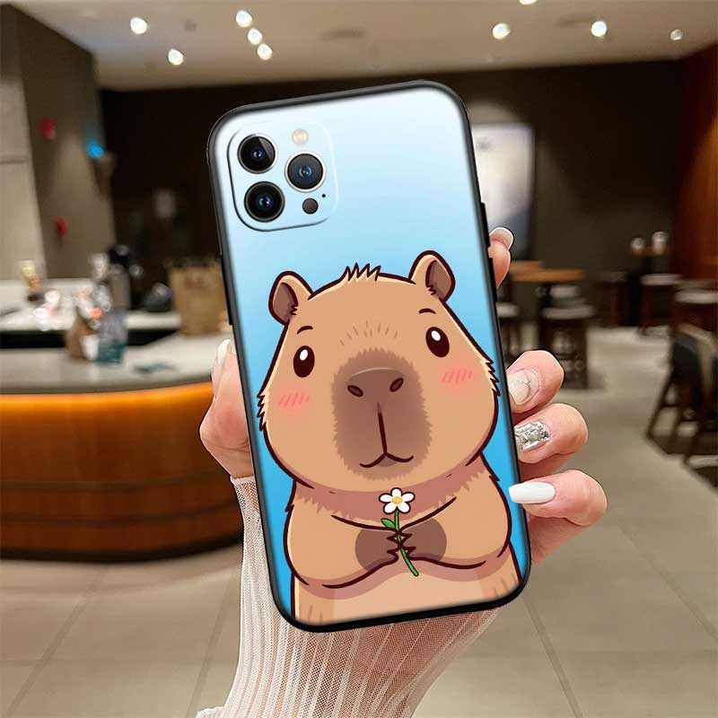 NH13 Cartoon Capybara New High-End Shell Phone Case for Xiaomi Poco F8 M4 M5 M6 M7 X3 X6 X7 Pro GT NFC Ultra