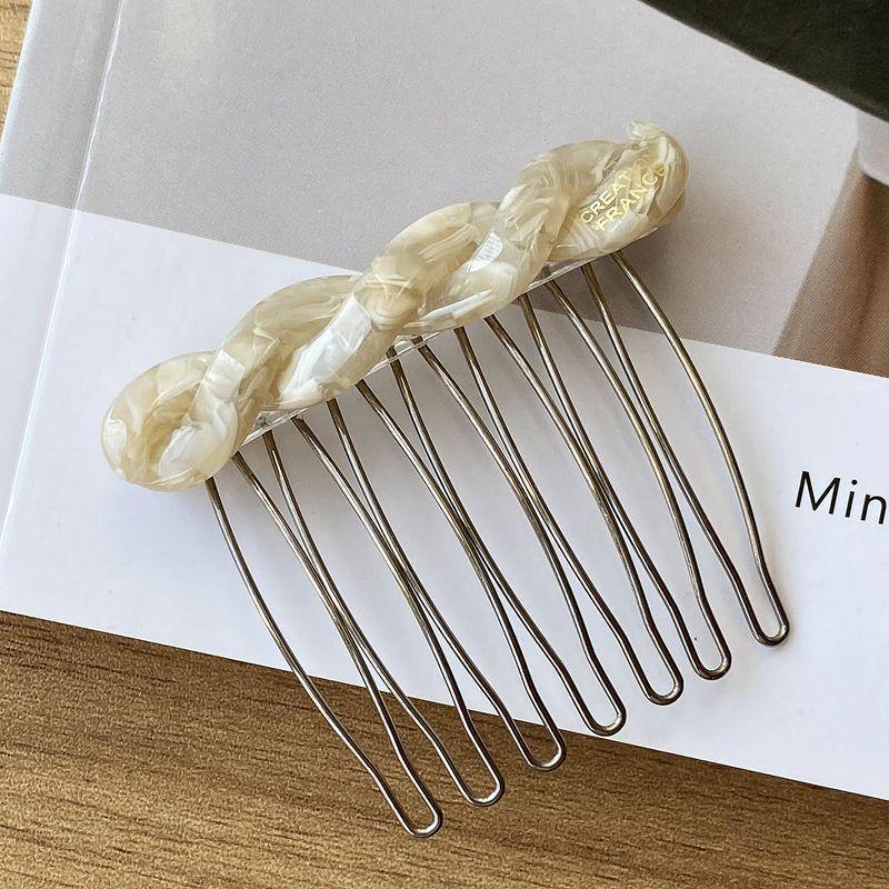 Twisted Hair Comb New Fashion HairClip Side Hair Elegant Hairpin Comb Headside Girl Hair Accessoires Pinzas Para El Cabello