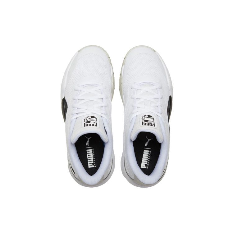 Puma Triple Basketball White Black Unisex Sneakers 195217-06
