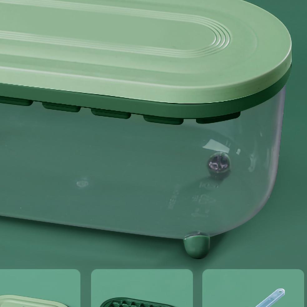 Isbitsform Stor Kapacitet 32 Fack Silikon Isbricka 10 Fack Hjärtformad Is