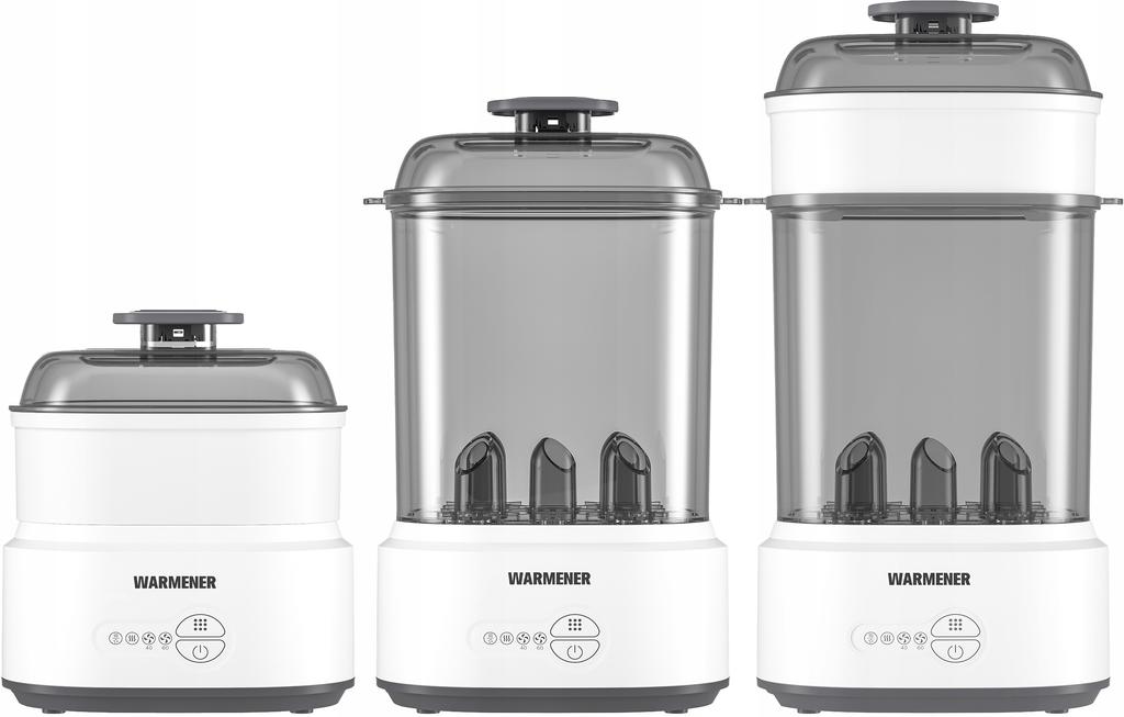 Puresteampro Electric Steam Sterilizer with Nipple Dryer for Bottles