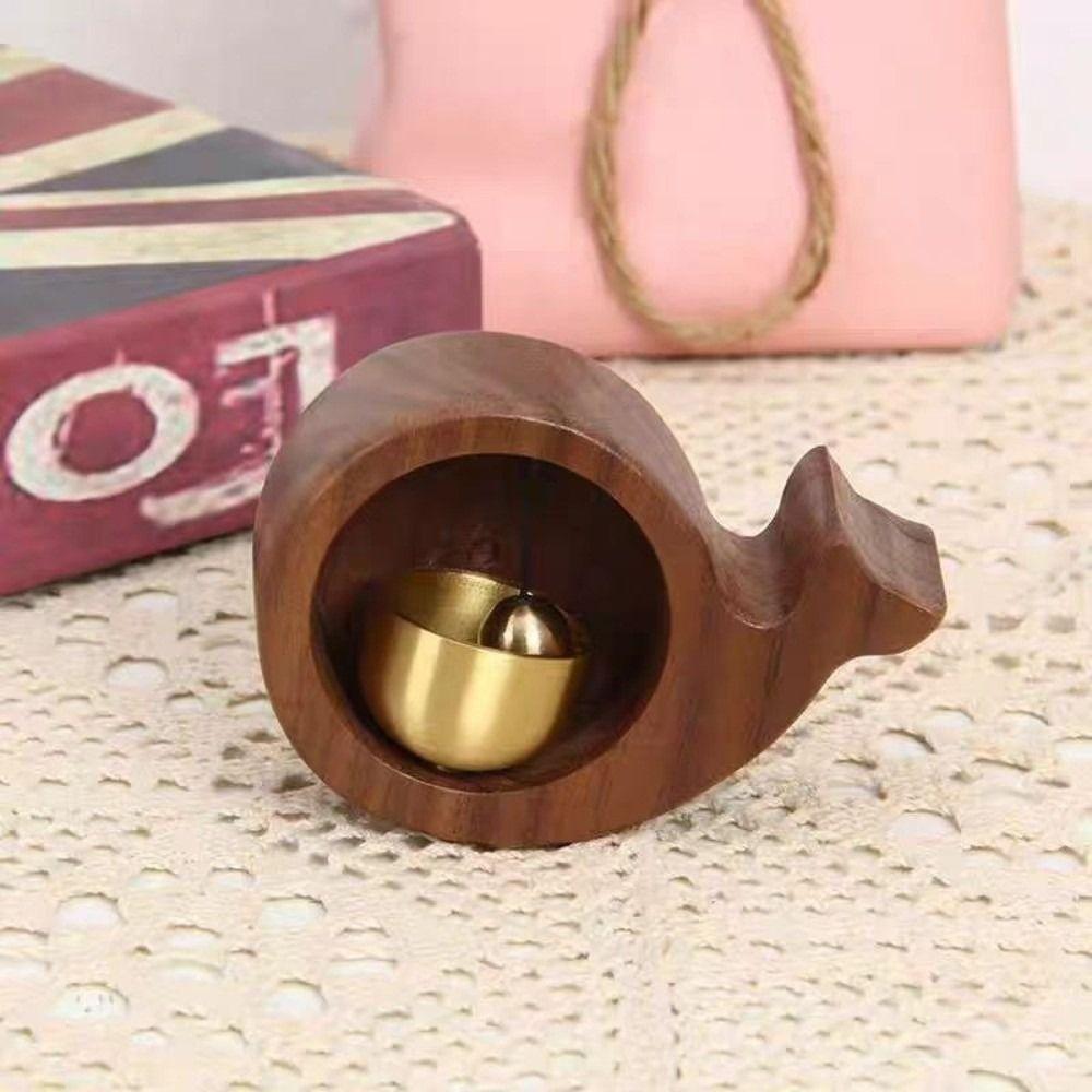 Wood Entrance Door Bells Wireless Dopamine Wind Chimes Little Whale Doorbell  Bedroom Pendant