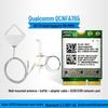 Qualcomm QCNFA765 WiFi 6E Network Card with Bluetooth 5.3 for Laptops & Desktops (Dual-Band 5G, Ultra AX210).