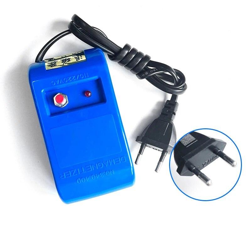 Watch Demagnetizer Electrical Mechanical/Quartz Watch Demagnetize Time Correceing Watch Repair Tool for Watchmaker EU Plug NEMA