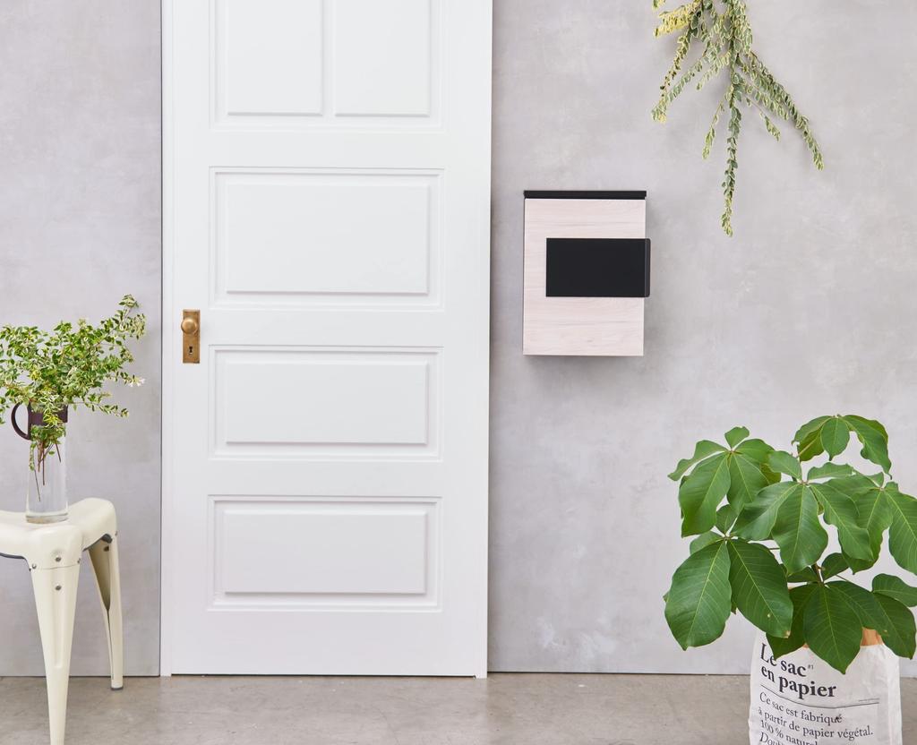 Kabapost Letter Pack Mailbox, Wall-Mounted, Large, Lockable, Compatible, Heavy-Duty