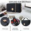 For Samsung Galaxy XCover7 Pro Case Cross Texture PU Leather+TPU Wallet Phone Cover with Strap