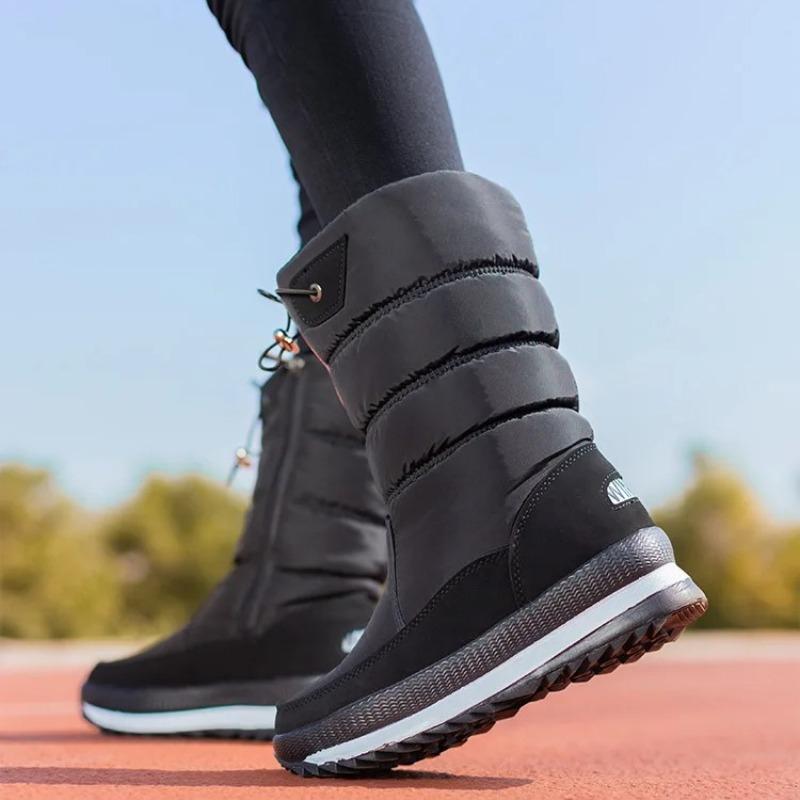 Winter Boots for Women Thick Plush Warm Cotton Boot Women's Snow Boots Mid-calf Winter Boots for Women Platform Boot Botas Mujer