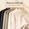 Mark Fairwhale Men's Long-Sleeve Mock Neck Casual T-Shirt
