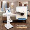 3 Tier Beauty Rolling Cart 360 Degree Rotating Professional Portable Barber Shop Rolling Trolley Beauty Cart For Beauty Salon