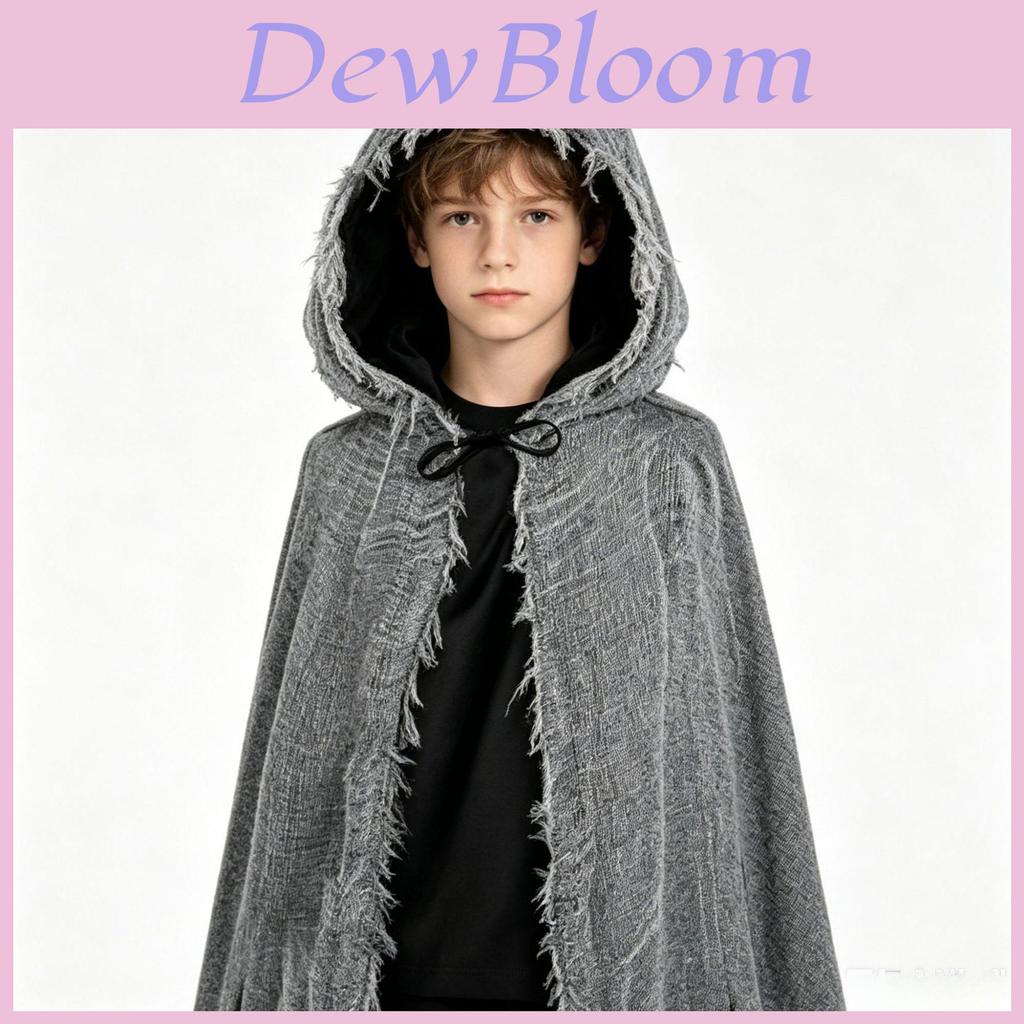 Witch Costume Cloak With Polyester Fabric For Halloween Cosplay And Costume Parties