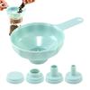 Canning Funnel Wide Mouth Jar Funnel Jam Salad Dressing Wide Mouth Funnel Wide Mouth Oil Leak Multifunctional Kitchen Tool