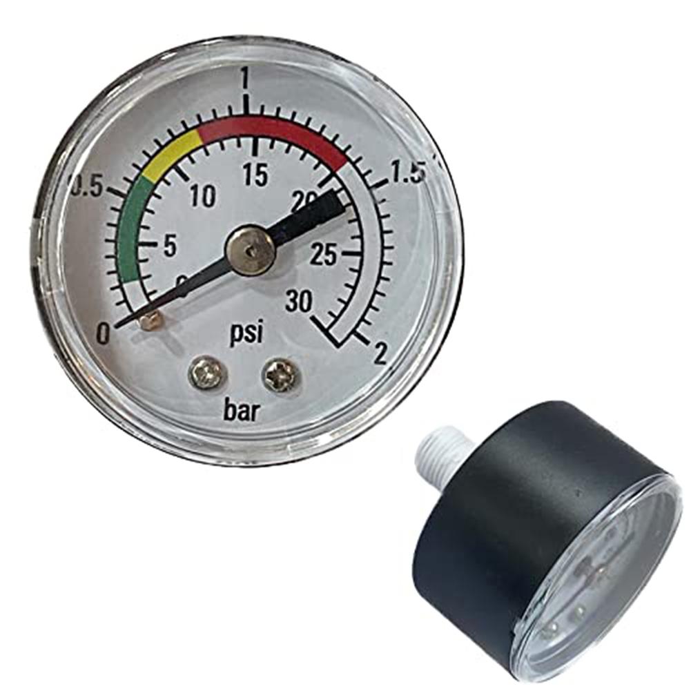Pressure Gauge for Intex 11224 Sand Filter Pumps 14 and 16 Inch Stainless Steel Accurate Readings for Multiple Uses