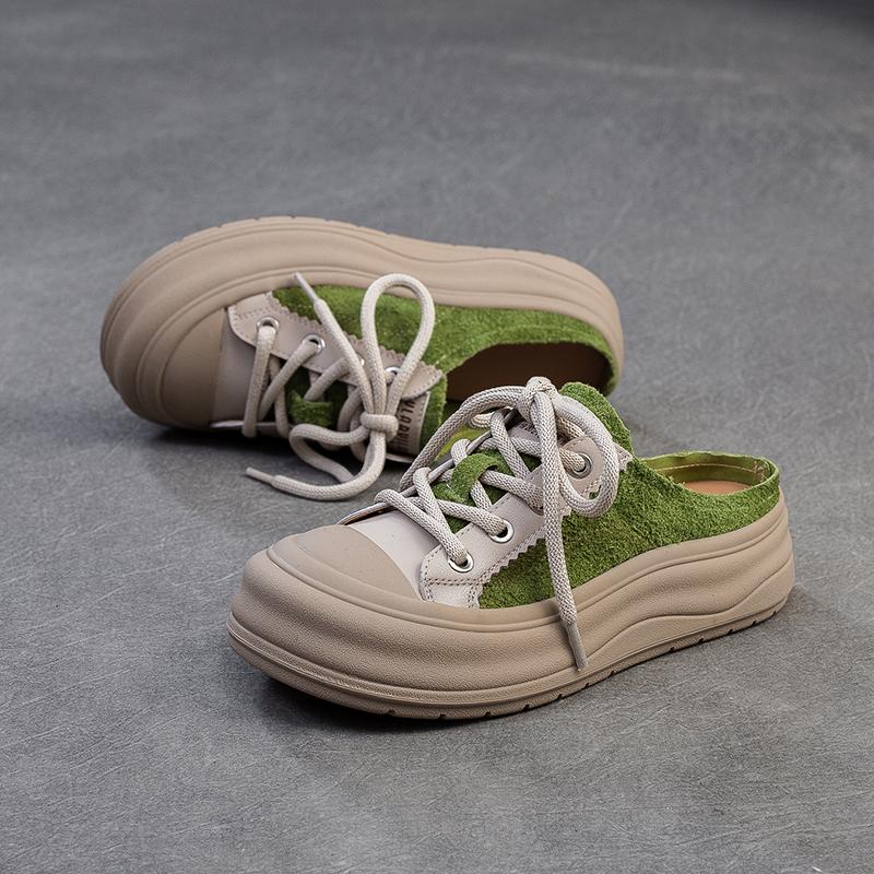 Comfortable Slip-On Platform Sneakers for Women Adjustable and Breathable Casual Shoes for Summer