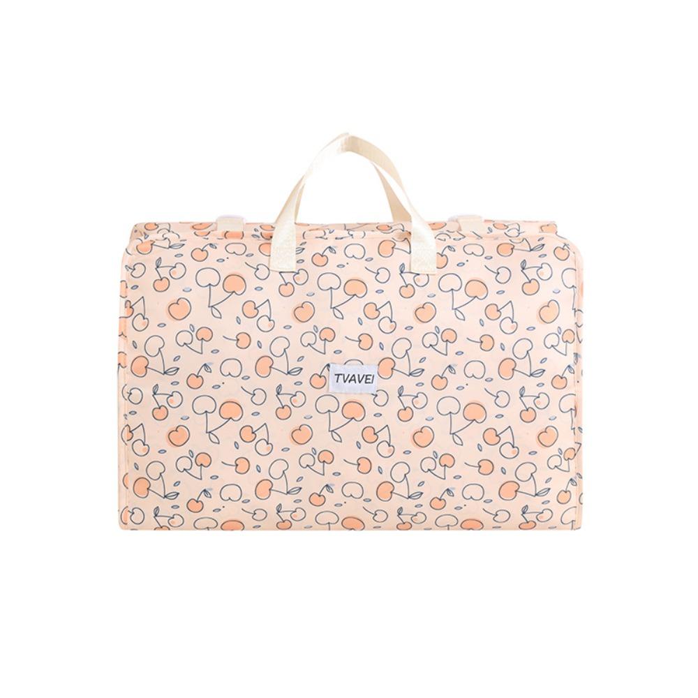 Large Capacity 7 In 1 Travel Storage Bag Foldable Washable Luggage Organizing Bag with Handle Moisture-proof