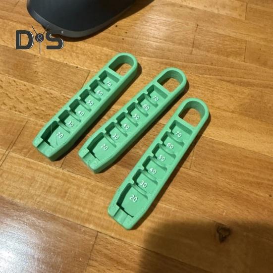 Golf Tee Elevator 3D Printed Golf Tee Height Gauge Portable Tee Height Adjuster Precise Placement At 20-70mm Gift for Golfers