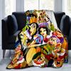 1pc, Snow White and the Seven Dwarfs Home Décor Blanket for Your Living Room, Bedroom, or Outdoor, Flannel Throw Blanket, Ideal as a Sofa Blanket