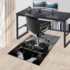 1pc God never dies. Home Office, Durable Polyester Floor Mat with Easy, Office Decor, Urban Style, Nonslip Backing