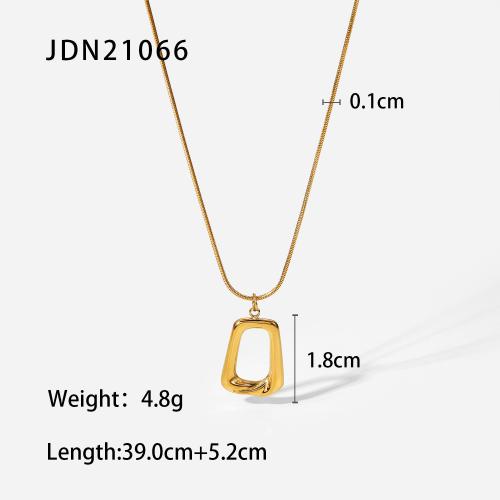 Youthway Stainless Steel Coin Pendant Necklace Autumn/Winter Metal Texture Pendant Waterproof Women'S Jewelry