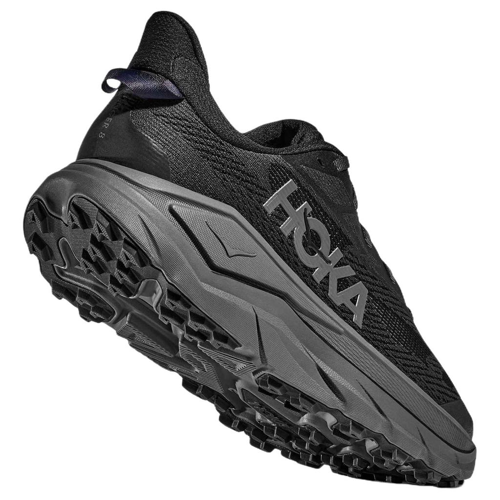 HOKA One One Challenger 8 Versatile Comfortable Breathable Supportive Trail Running Shoes Men Sneakers Black 1168716-BCKT