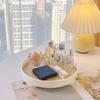 Round Fruit Storage Tray Nordic Style Sundries Organizer Desktop Organizer  Dressing Table