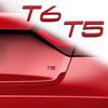 Car Sticker Metal Emblem T5 T6 Badge Trunk Decal For Volvo V40 V60 V90 XC60 XC90 XC40 S60 S90 S80 C30 Accessories