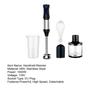 Blender electric de mână cu lamă din oțel inoxidabil, viteză reglabilă, priză UE, blender manual de 220 V, kit de tocat carne electrică