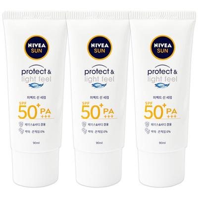 Protect & Light Peel Sun Serum Sun Cream 90ML 3pcs
