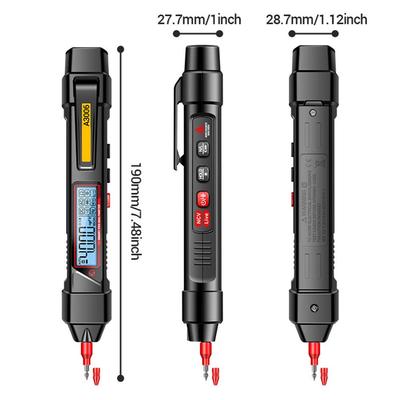Live Wire Detection and NCV Induction Multimeter Pen for Electrical Safety