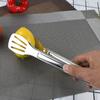 JingJingRS 304 Stainless Steel Perforated Food & BBQ Tongs