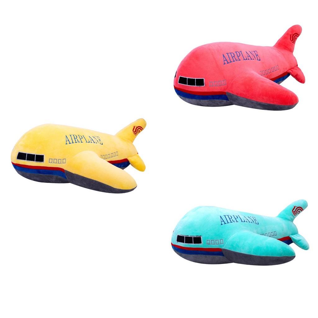 Plush Airplane Toy Cartoon Stuffed Dolls Kids Gift Home Decorations Bedroom