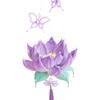 Chinese Festival DIY Decoration Set Traditional Flower Lamp Craft Supplies With Sticks For Home Parties
