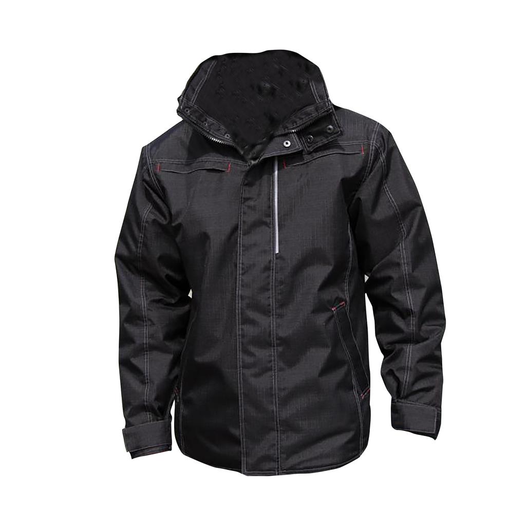 Result Mens Waterproof Denim Textured Rugged Jacket