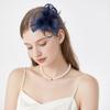 Elegant 3D Flower Fascinators Hat Large Flower Formal Rose Fascinators Tea Party Hats Women's Headwear