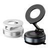 Magnetic Vacuum Adsorption Car Phone Mount 360° Rotatable Vacuum Suction Cup Car Phone Stand Foldable Car Navigation Holder