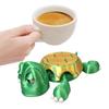 2025 Hot Turtle Coaster 3D Printed Coffee Mug Drinks Holder Tableware for Home Decorative Funny Jumping Tortoise Pops Up Cup